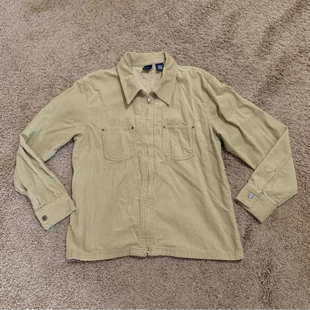 GAP Beige Corduroy Jacket Medium